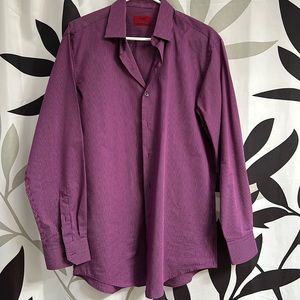 Alfani fitted button up dress shirt